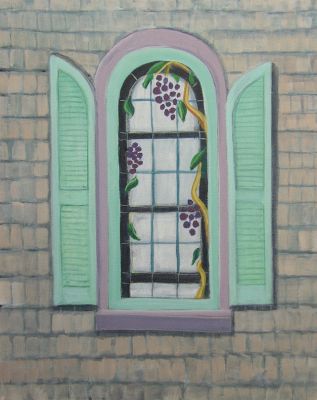 Window in Oak Bluffs © Bill Buckley, all rights reserved.